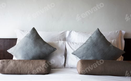 Preview: Comfortable bed at a luxury resort