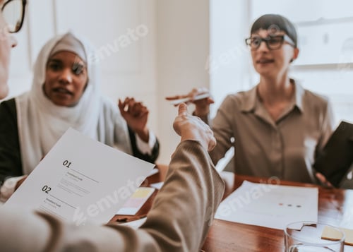 Preview: Business team meeting
