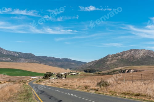 Preview: Farm landscape on road R320 between Caledon and Stanford