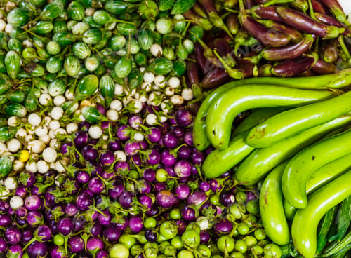 Preview: Vegetable in market stall