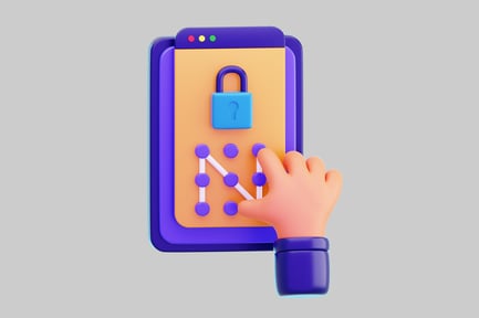 Preview: Secure Device with Pattern Unlock