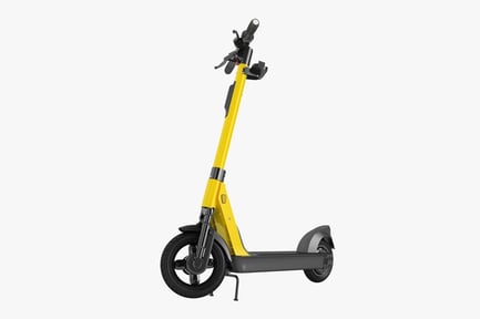 Preview: Urban Electric Scooter: Yellow Edition