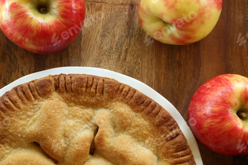 Preview: Apple pie and apples