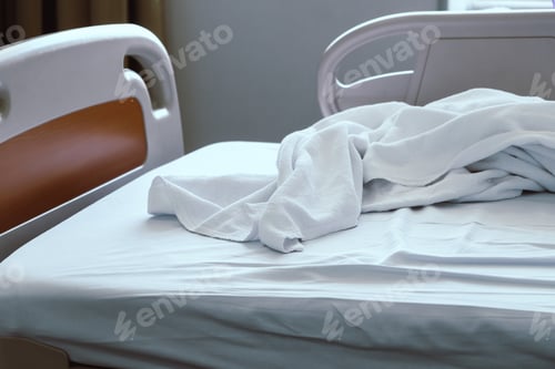 Preview: Close up of Patient bed