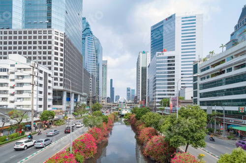 Preview: Urban city in Bangkok, Thailand