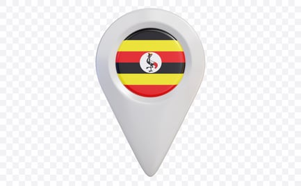 Preview: Uganda Location Pin