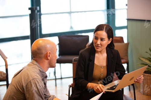 Preview: business person group teamwork workshop successful concept, corporate team meeting at modern office