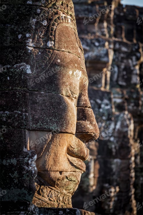 Preview: Face of Bayon temple, Angkor, Cambodia