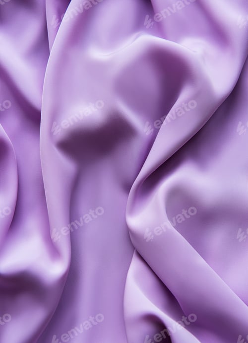 Preview: Beautiful smooth elegant violet purple satin silk, fabric texture, abstract background