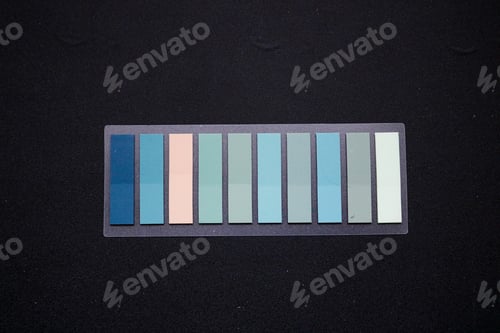 Preview: Stickers on a black background
