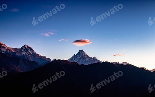 Preview: mountains Annapurna range