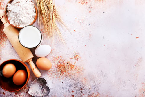 Preview: ingredients for baking