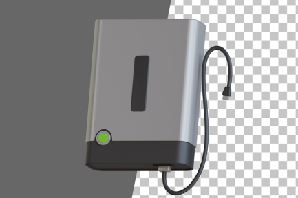 Preview: External Hardisk 3D Icon