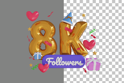 Preview: 8K 3D Icon