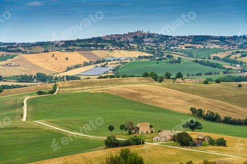 Preview: Rural landscape near Cingoli and Appignano, Marche, Italy