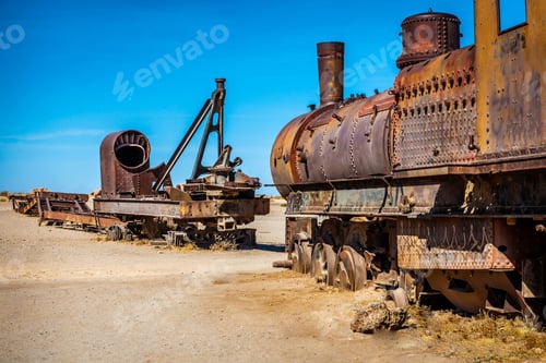 Preview: Cemetery of abandoned trains, Uyuni, Bolivia
