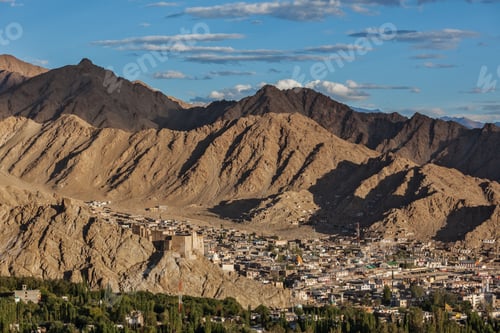 Preview: View of Leh, India