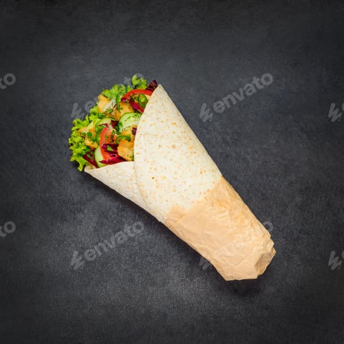 Preview: Shawarma Rolled Sandwich