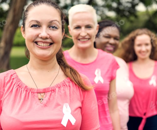 Preview: Women Breast Cancer Support Charity Concept