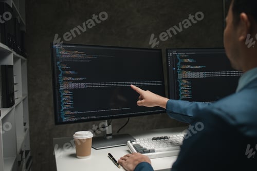 Preview: Programmers write programs on the computer, designing programs to meet the needs of users and friend