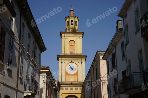 Preview: Historic buildings of Gualtieri, Reggio Emilia, Italy