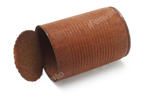 Preview: Old rusty tin can