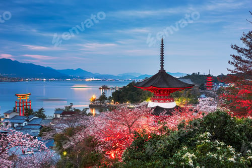 Preview: Miyajima Island, Hiroshima, Japan in Spring