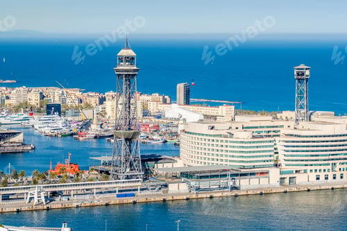 Preview: Port Vell overlook, Barcelona, Catalonia