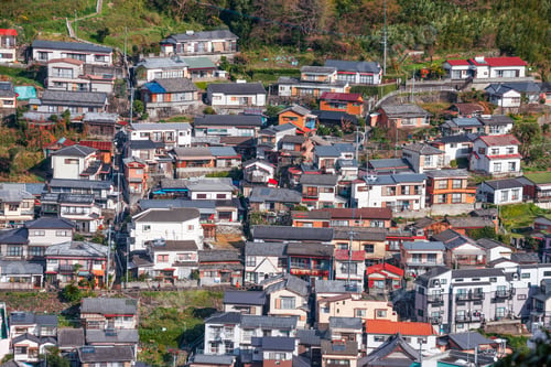Preview: Nagasaki, Japan Cityscape