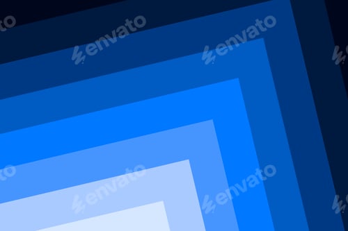 Preview: Blue ombre layered background illustration