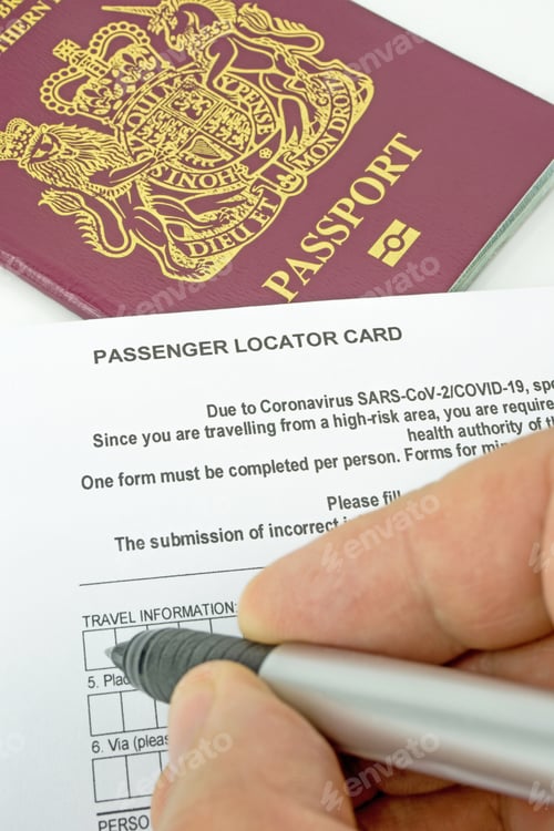 Preview: A Passenger Locator Card