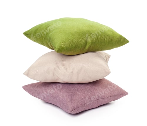 Preview: pillows on white background