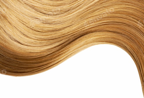 Preview: Wavy blond shiny hair
