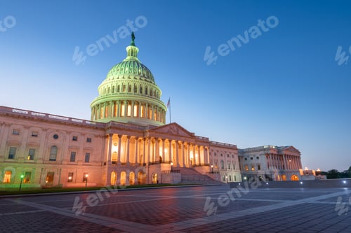 Preview: The United States Capitol building in Washington DC, United States of America