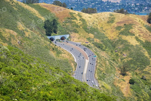 Preview: Tunnel in Marin County, San Francisco bay area, California