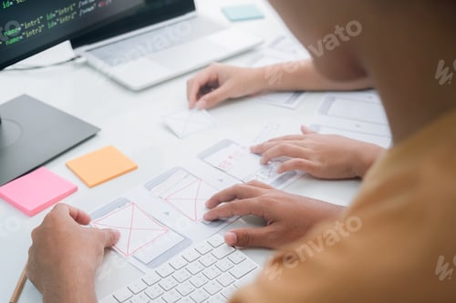 Preview: UX UI and Programming development technology.