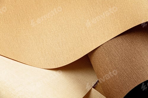 Visualização: Fundo abstrato de folhas de papel texturizado laminado de diferentes tonalidades