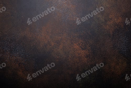 Preview: Grunge brown ginger abstract rustic concrete blank background or backdrop with space for text