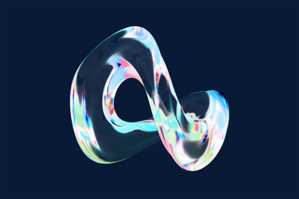 Preview: Futuristic 3D Abstract Torus Loop
