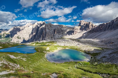 Preview: Laghi dei Piani near Dreizinnen hut, Dolomites