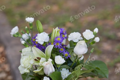 Preview: Bunch of flowers at the garden