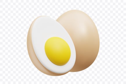 Preview: Egg Half and Whole