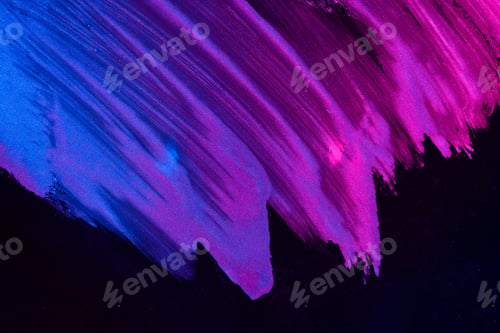 Preview: Smears of neon paint