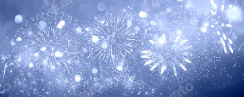 Visualização: fogos de artifício, celebração, explosão