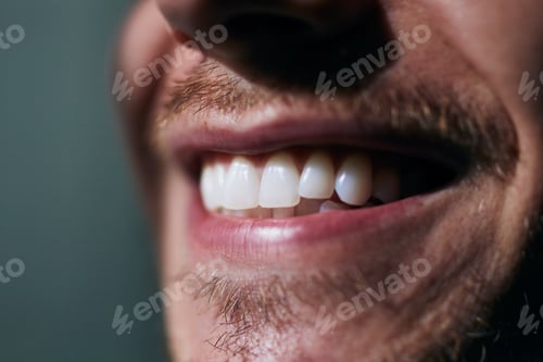 Preview: Toothy smile of young man