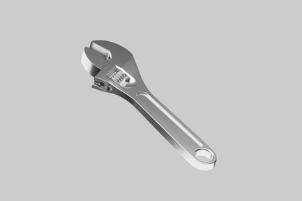Preview: Adjustable crescent wrench tool