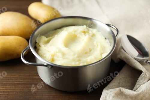 Preview: Mashed potatoes, concept of tasty and delicious food