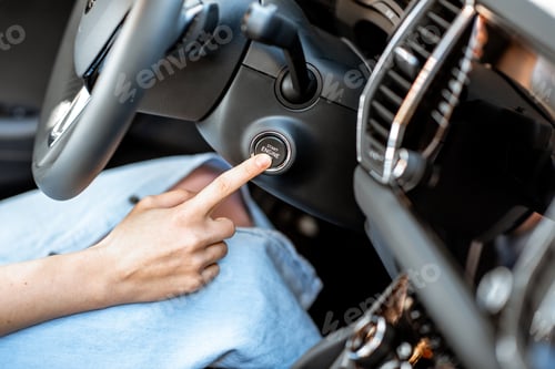 Preview: Starting car engine with button