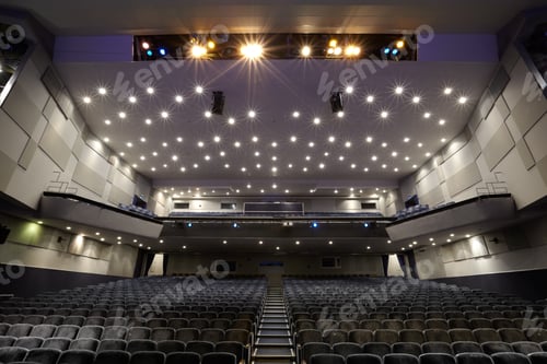 Preview: Interior of cinema auditorium