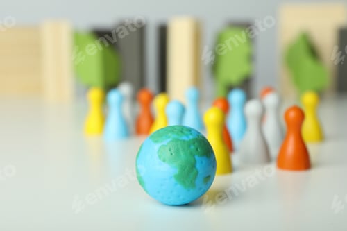 Preview: Concept or composition of World Population day